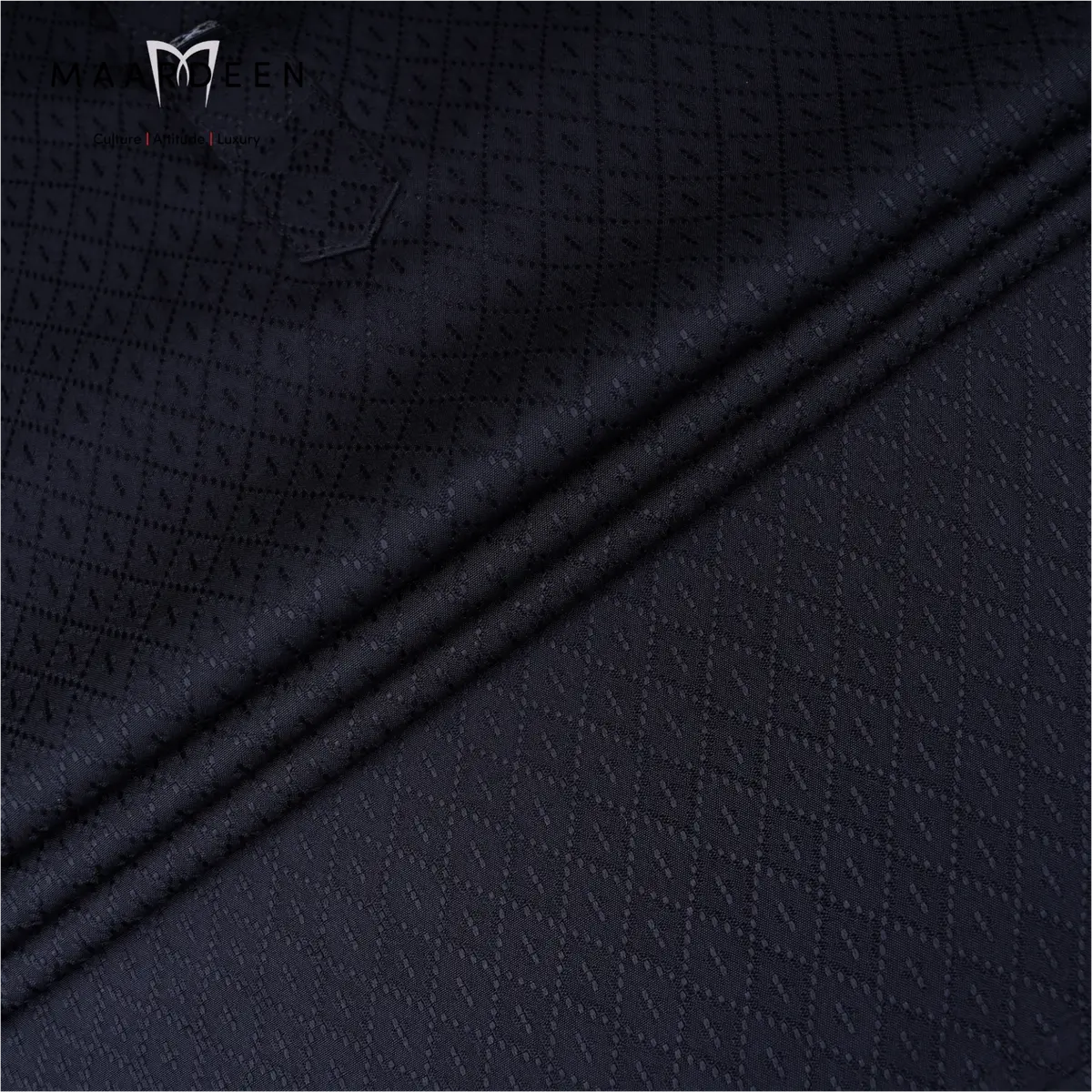 Luxury Jacquard Fabrics Black