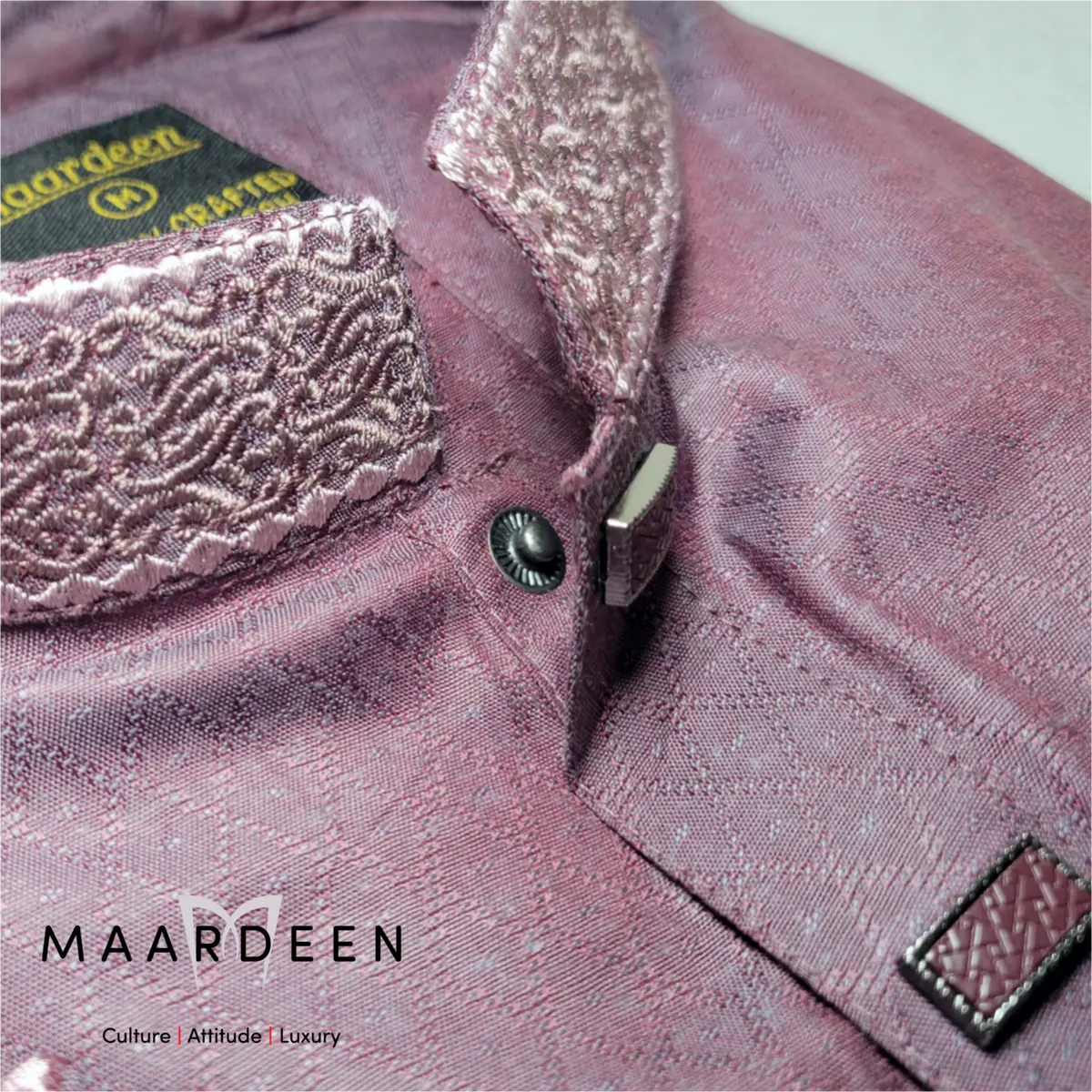 Premium Jacquard Fabrics Pink Onion