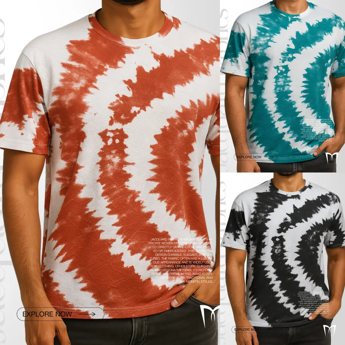 3 Drop Shoulder T-Shirt Combo 4