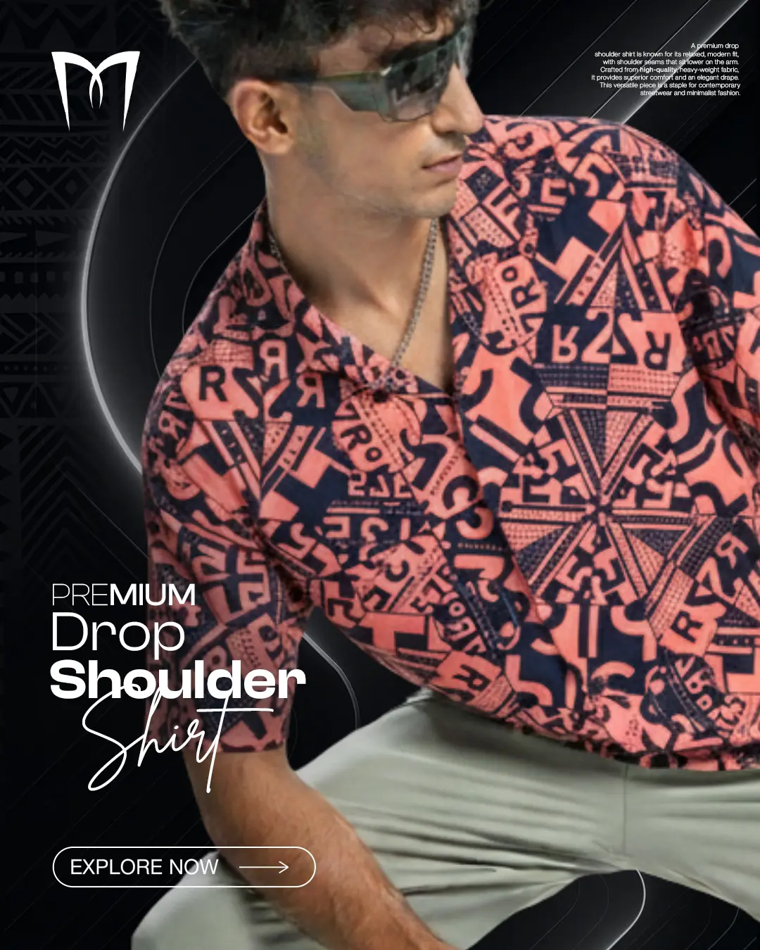Drop Shoulder Shirt 1