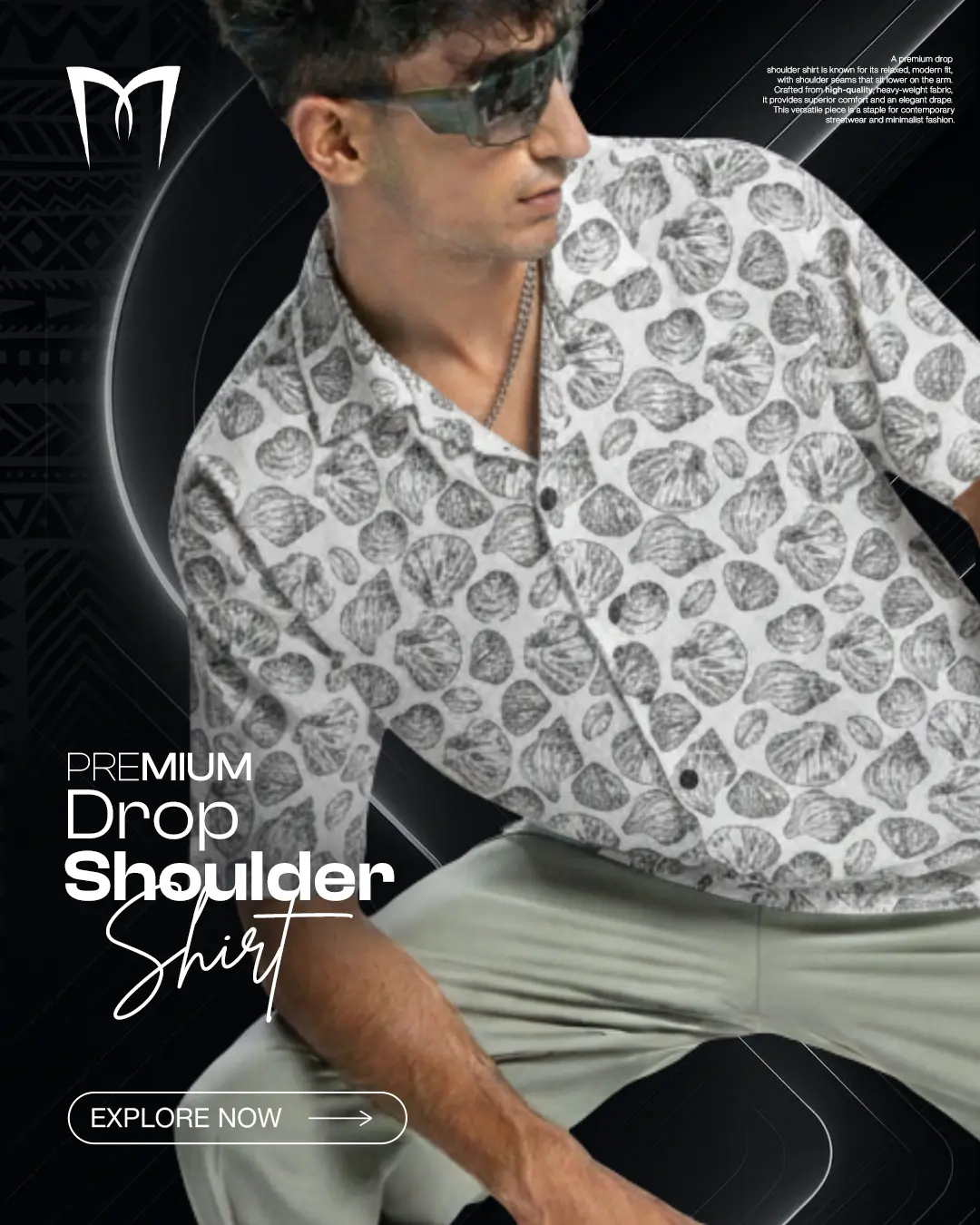 Drop Shoulder Shirt 2