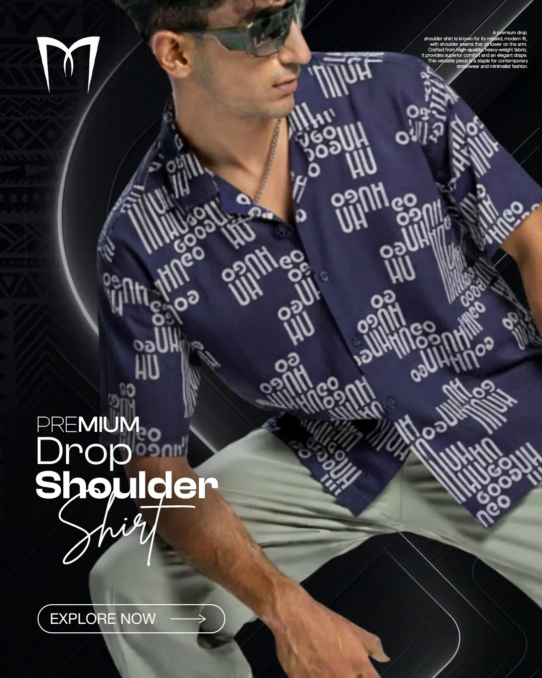Drop Shoulder Shirt 4