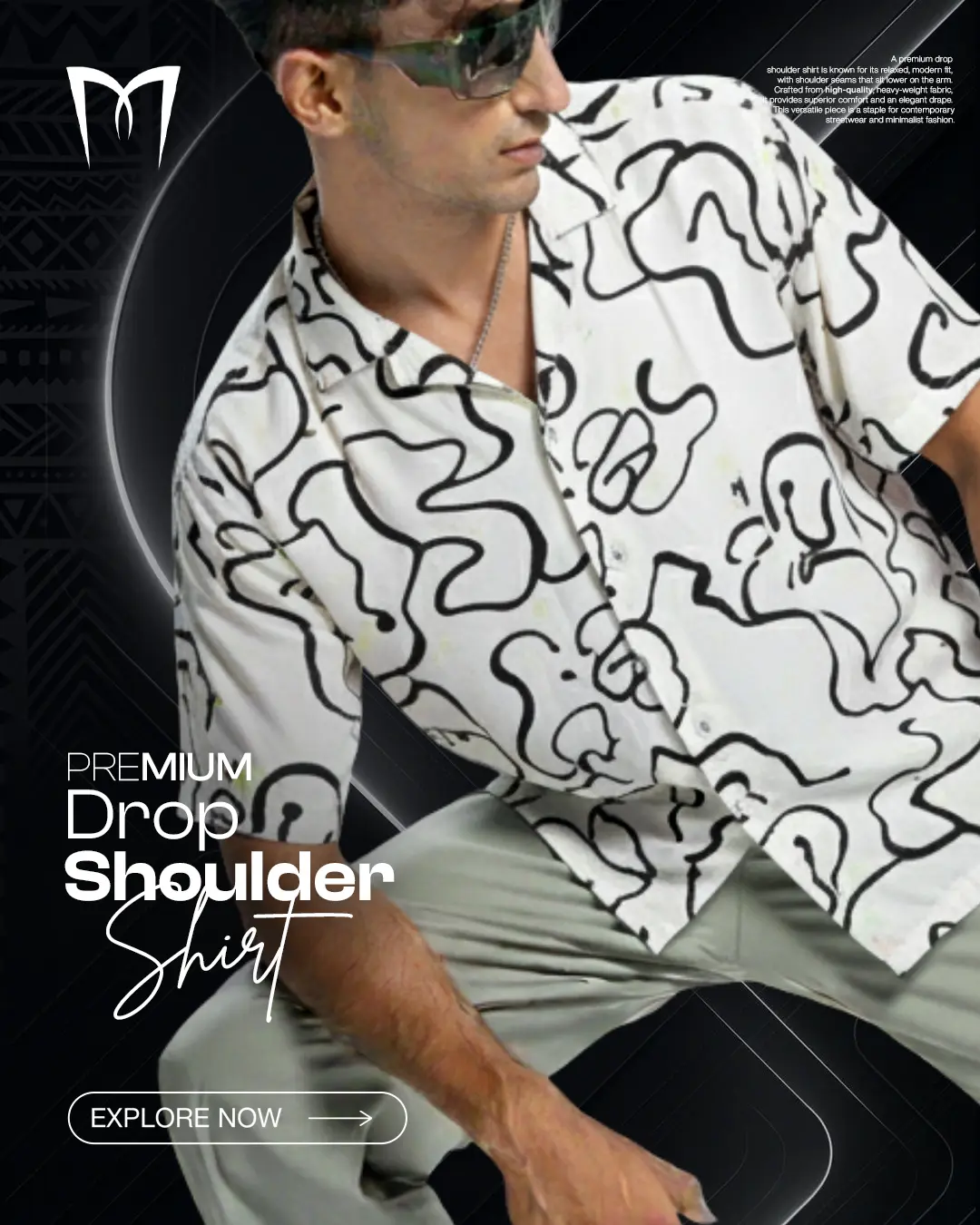 Drop Shoulder Shirt 5