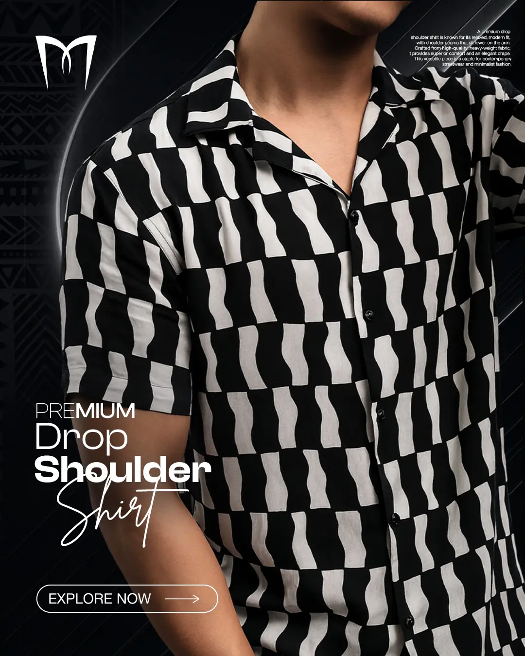 Drop Shoulder Shirt 8