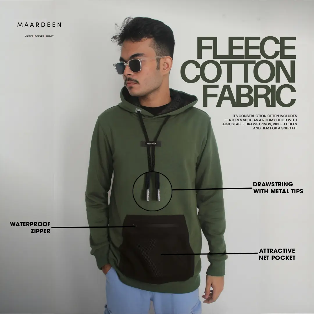 Premium Tremendous Hoodie Olive
