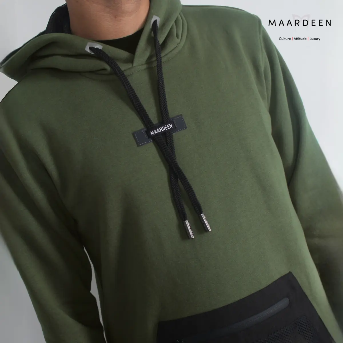 Premium Tremendous Hoodie Olive