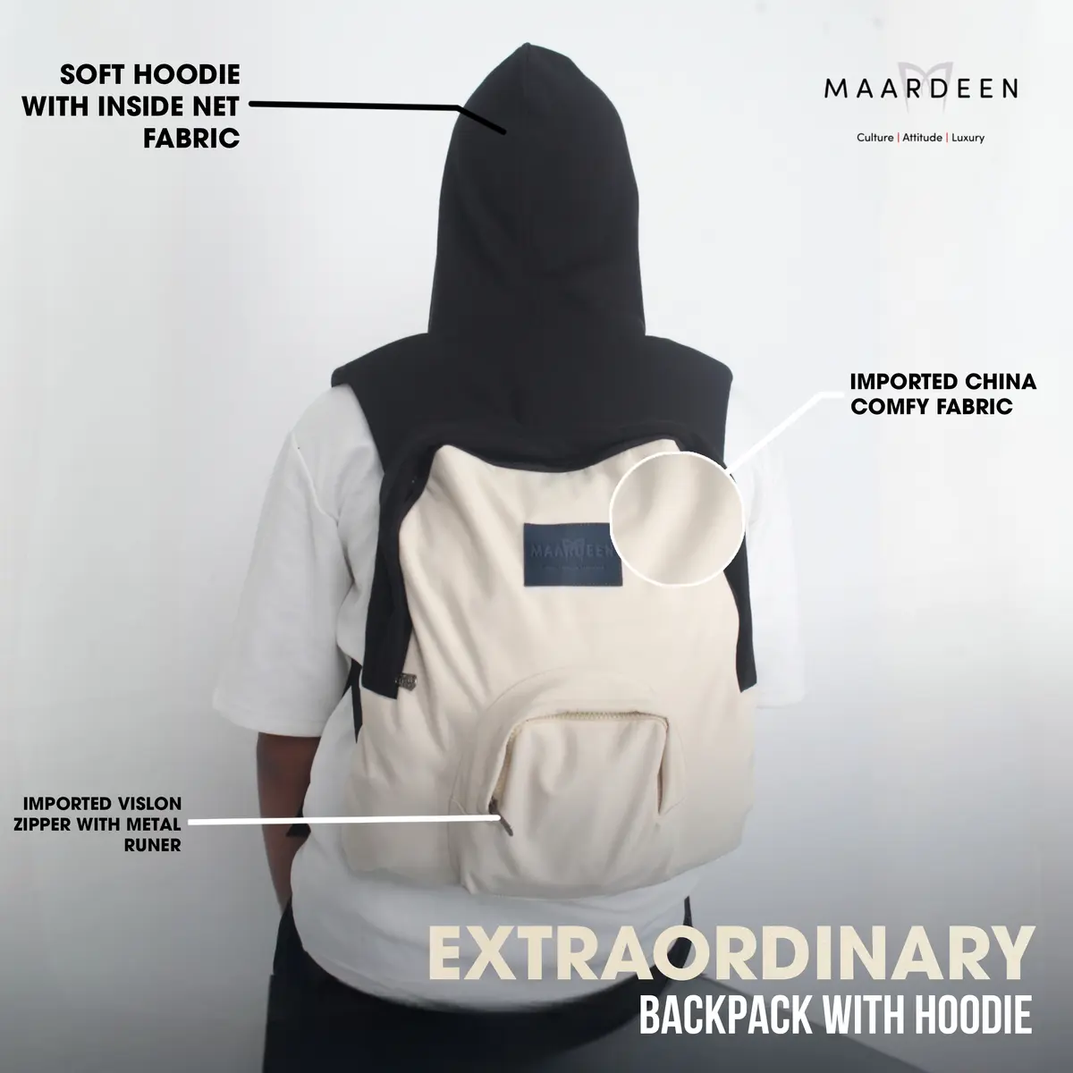 Hooded Backpack