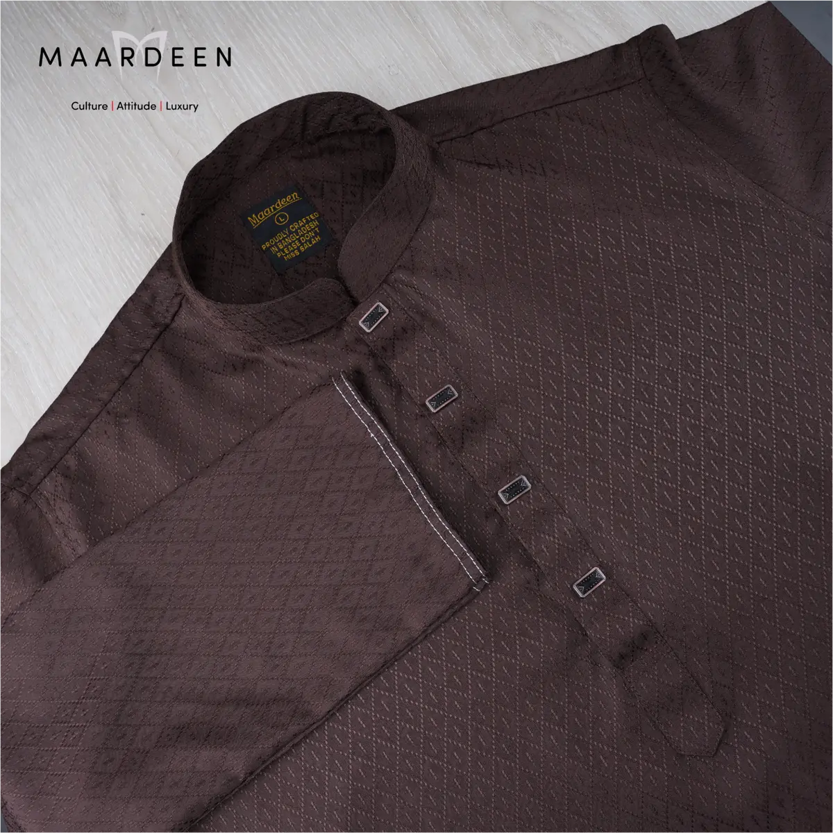 Luxury Jacquard Fabrics Coffee
