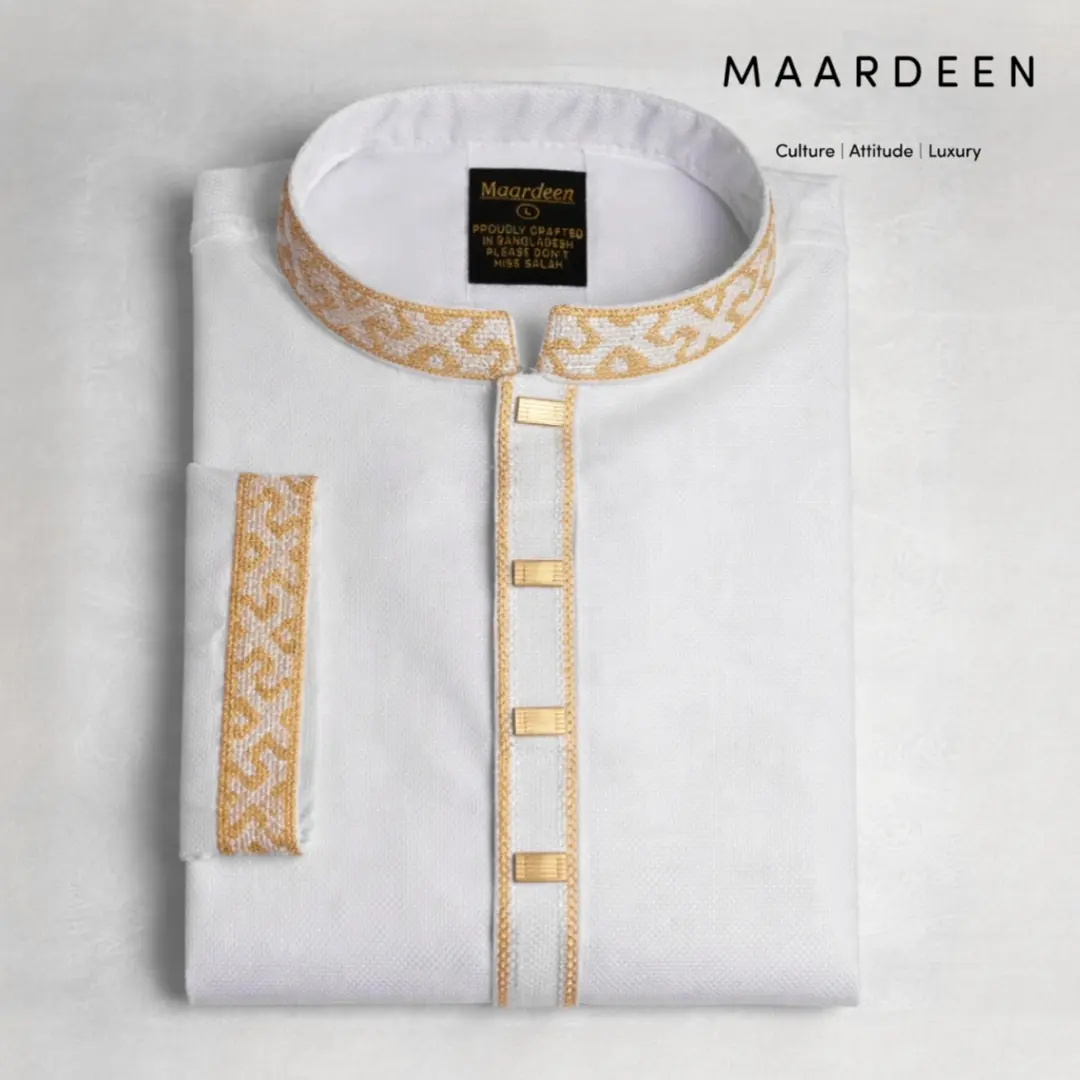 Luxury Fancy Cotton White