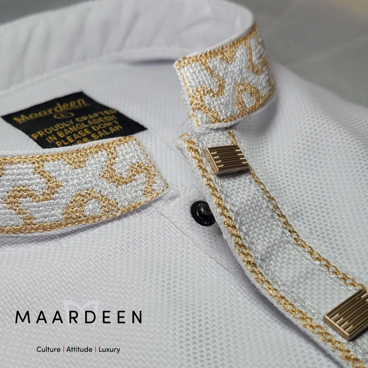 Luxury Fancy Cotton White