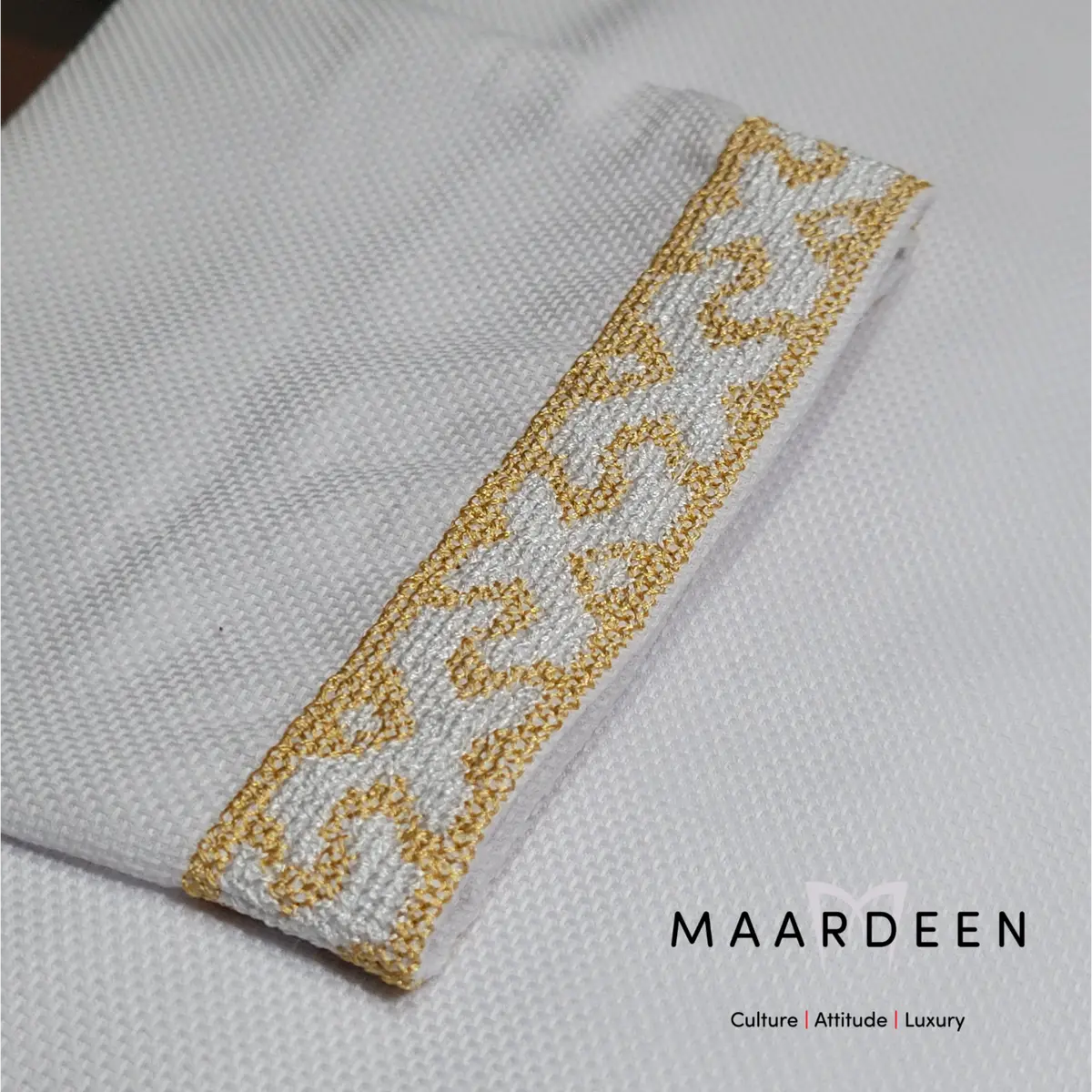 Luxury Fancy Cotton White