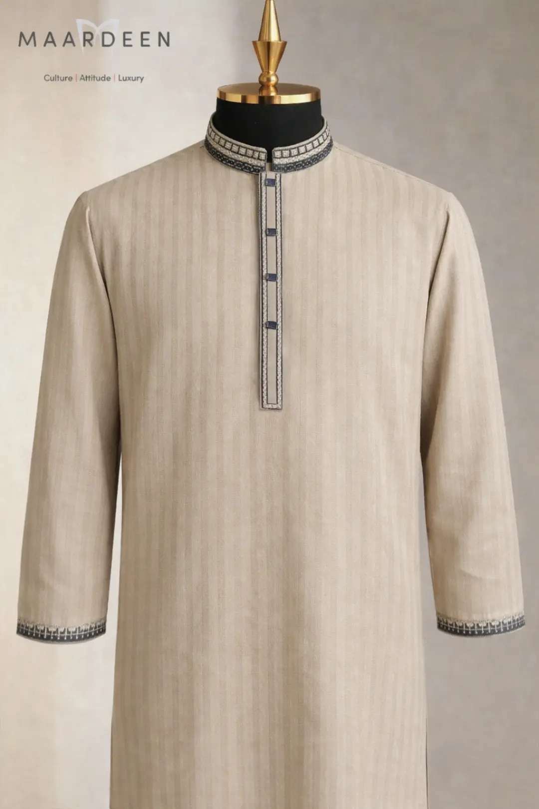Luxury Fancy Cotton Brown